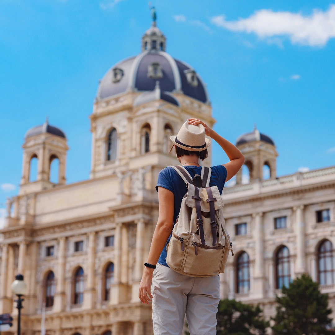 Brasileiro explorando a Europa